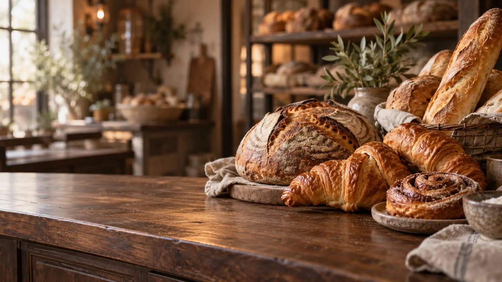 Пример сайта пекарни Bakery