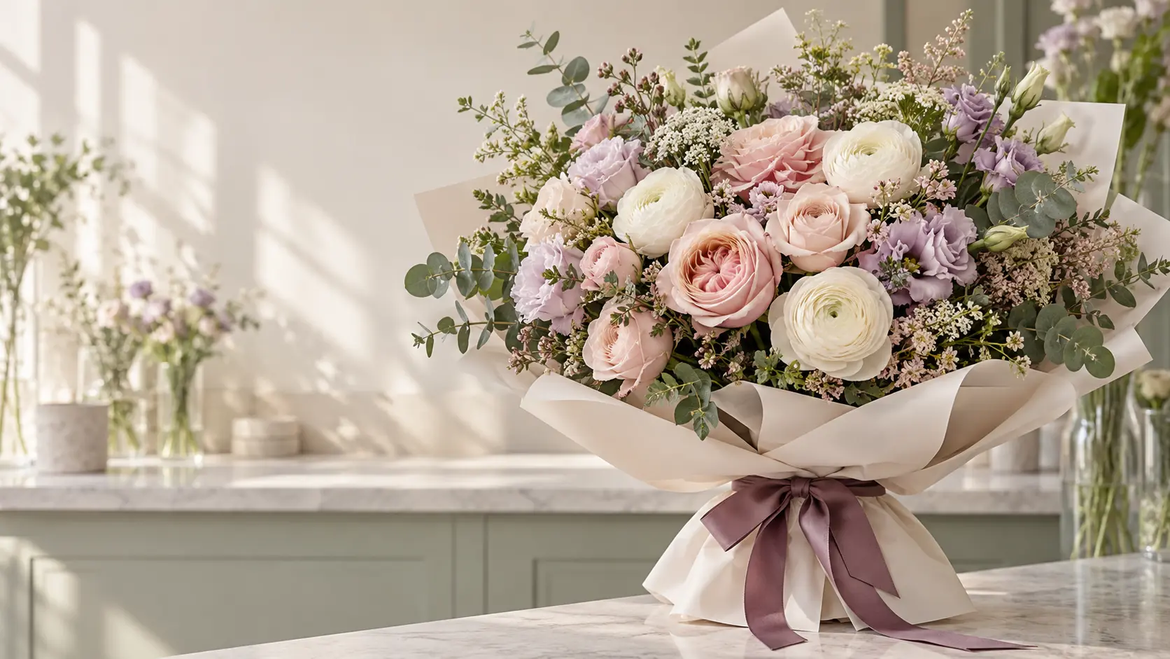 Главный экран Floral Shop