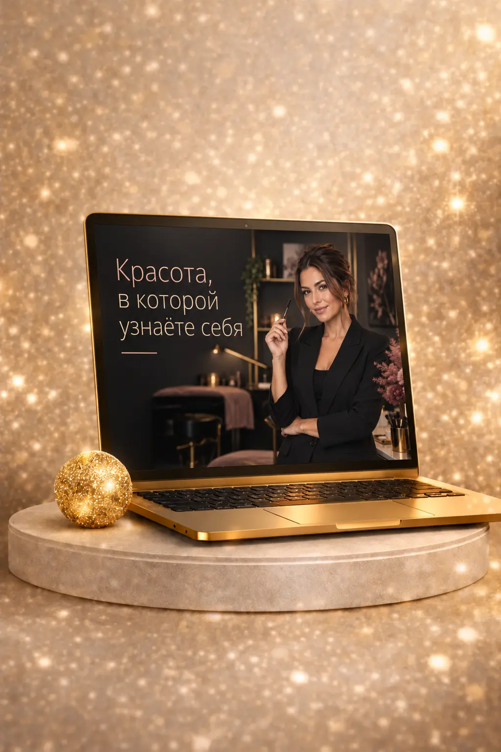 Готовый сайт для бьюти-мастера, маникюра, ресниц и бровей